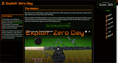 Desktop Screenshot of exploitzeroday.com
